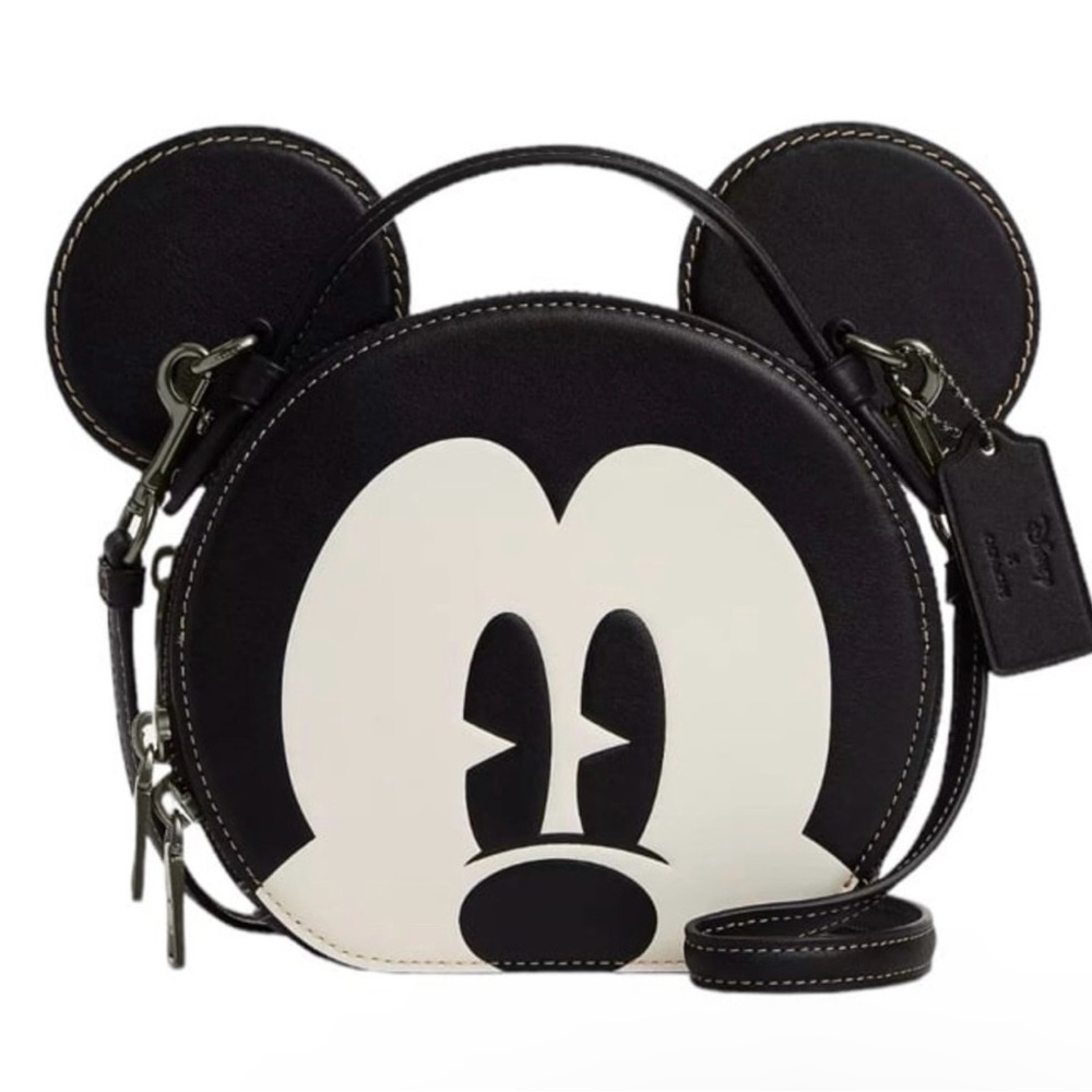 Coach Disney X Mickey Mouse Crossbody Bag NWT